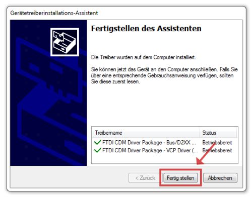 Windows Install Fertig