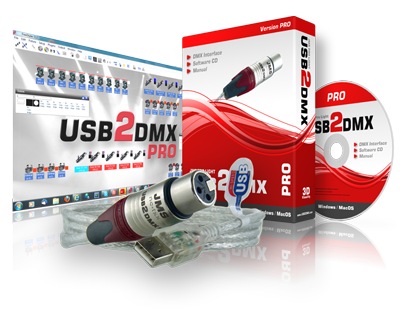 USB2DMX PRO Pack 400